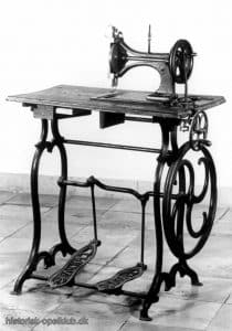 En Opel symaskine fra 1862