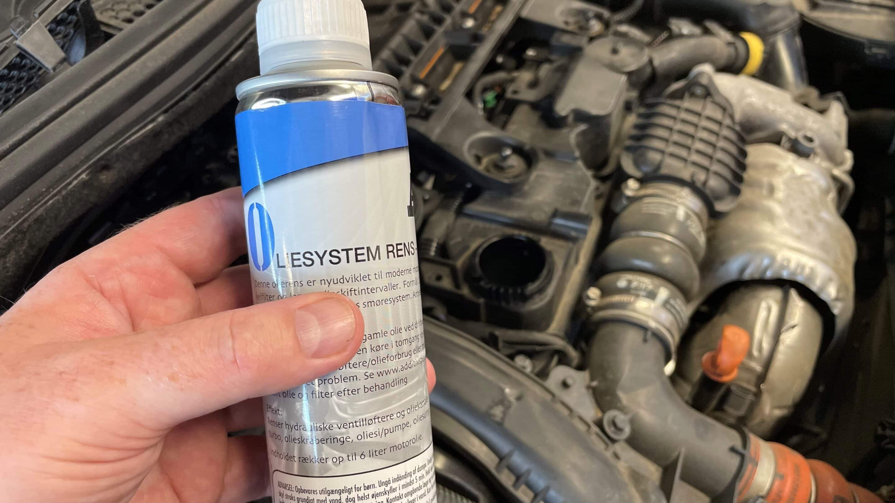 Olierens til motoroliesystemet Olierens til motorolie systemet