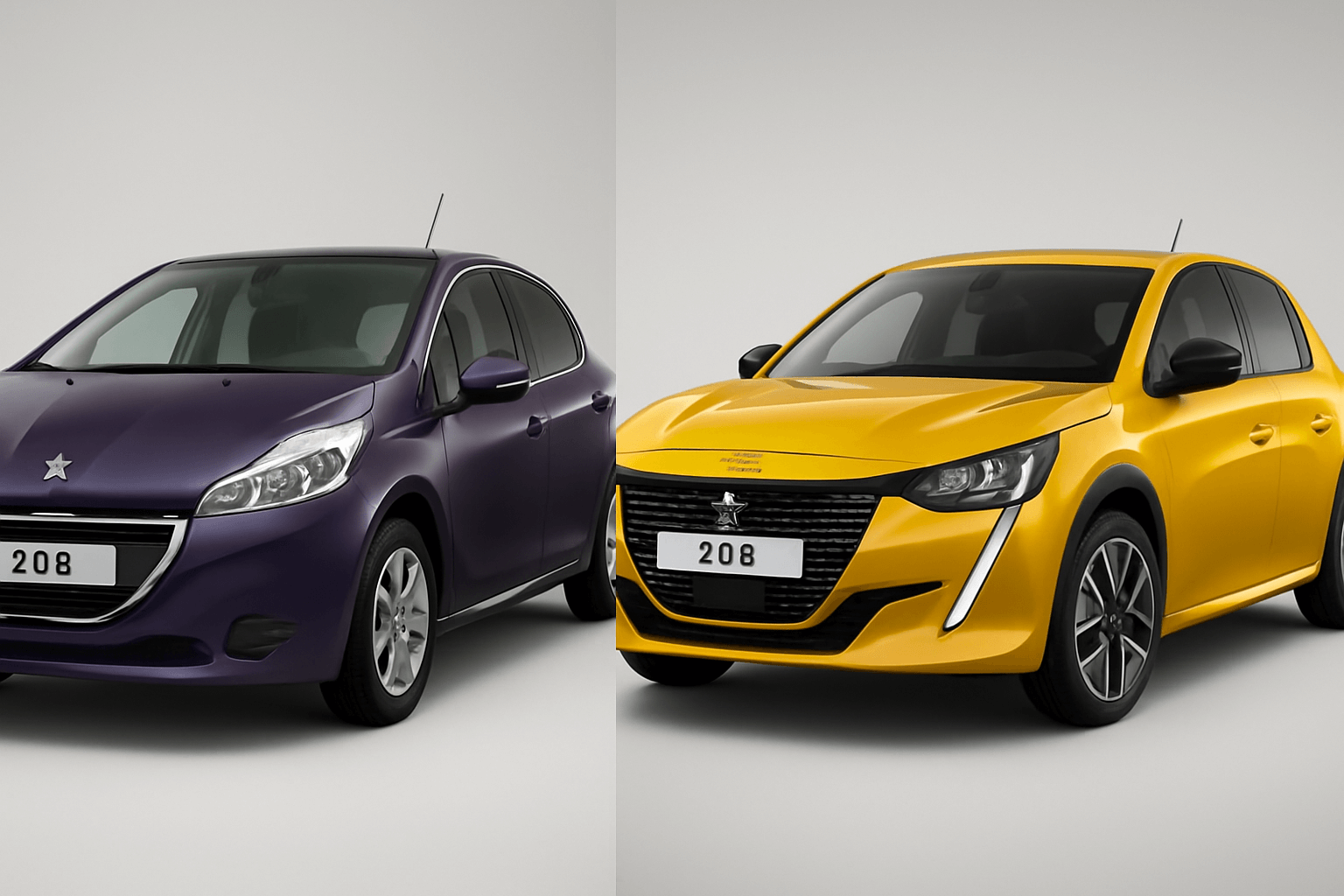 Peugeot 208, model 1 og 2 - Aunetto Herning